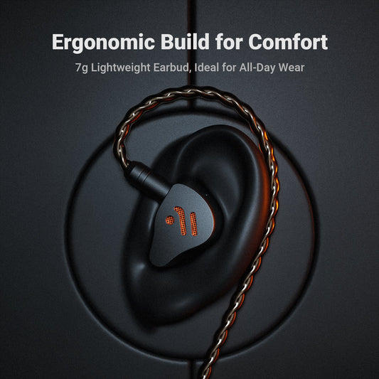 Fosi Audio IM4 – Écouteurs intra-auriculaires open-back