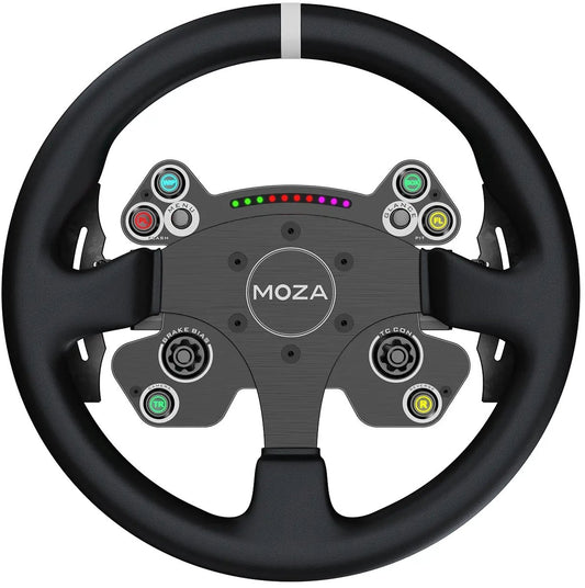 Moza Racing Bundle – R12 V2 Base + Volant CS V2P + Pédales SR-P