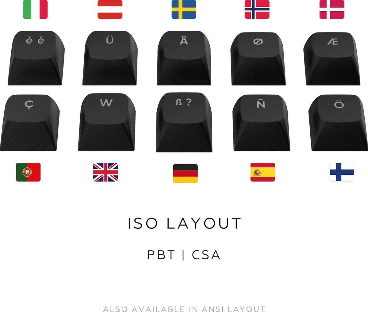 Dark Project - ALU Terra Nova - Clavier Gaming Mécanique Sans Fil ISO (DE) - Noir