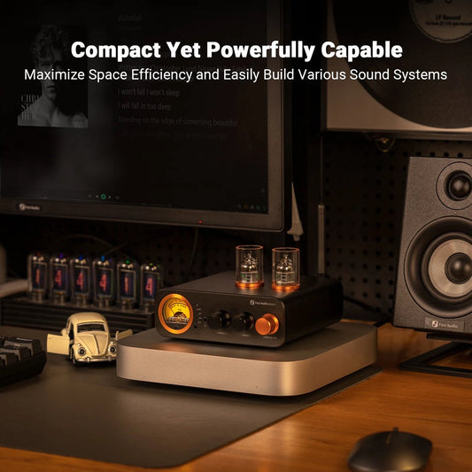 Fosi Audio MC331 – DAC tout-en-un avec amplificateur à tubes et amplificateur casque