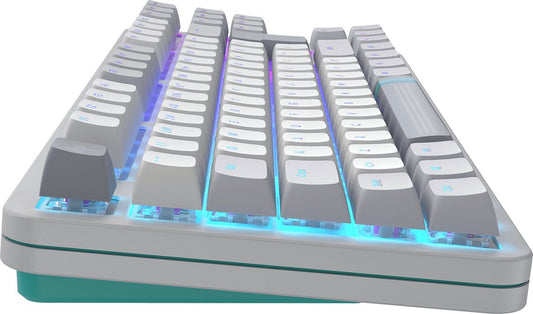 Dark Project ALU Daylight – Clavier mécanique gaming ISO (DE)