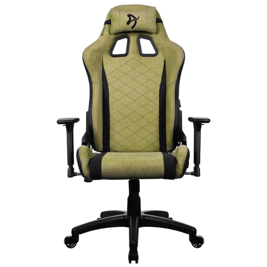Arozzi Avanti SoftFabric - Chaise gaming ergonomique - Vert mousse