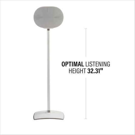 Sanus Pieds d’Enceinte WSSE32-W2 pour Sonos Era 300 – Lot de 2 – Blanc