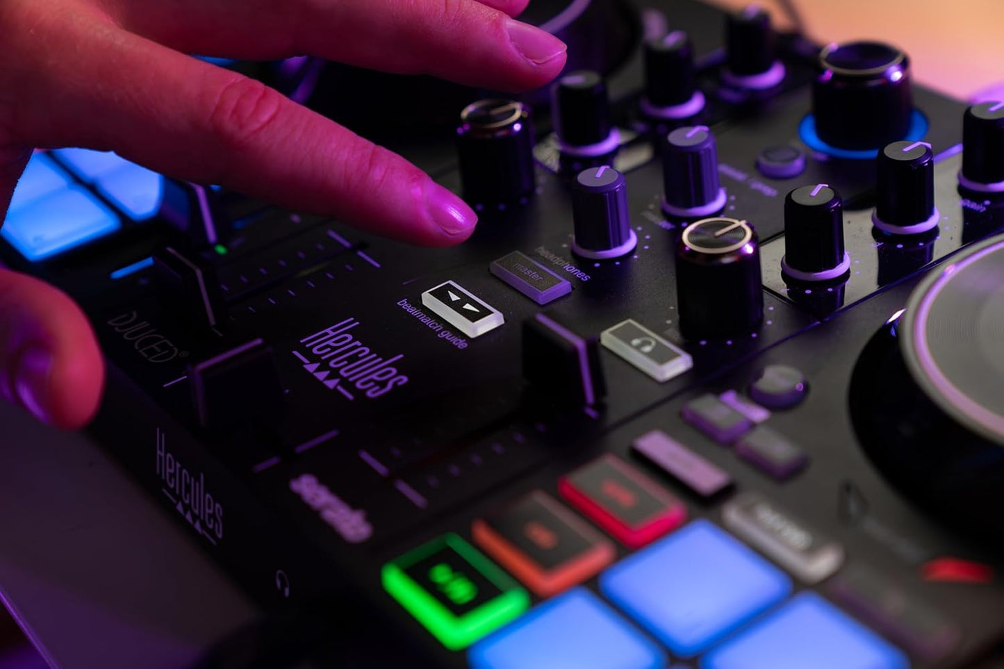 Hercules DJControl Inpulse 200 MK3 – Contrôleur DJ USB pour débutants