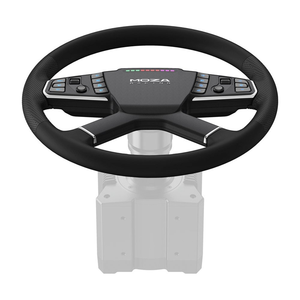 Moza Truck Wheel – Volant réaliste pour simulation de conduite de camion