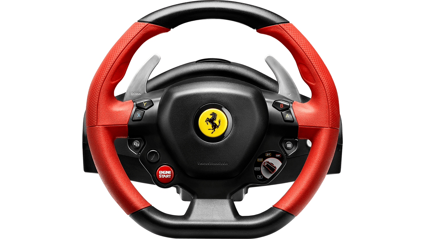 Thrustmaster Ferrari 458 Spider - Volant de course et pédales - Avec vibrations - Pour Xbox One, Xbox Series S & X