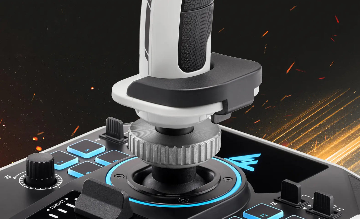 Thrustmaster SOL-R 1 Flightstick - Joystick ambidextre