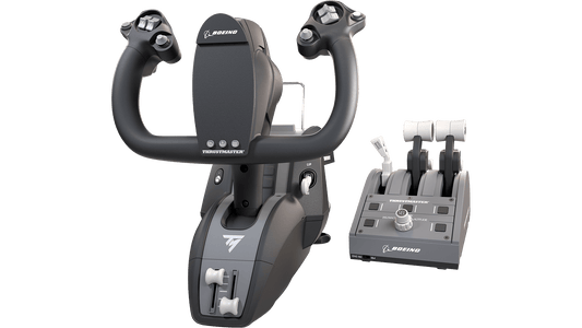 Thrustmaster TCA Yoke Pack Boeing Edition - Système de contrôle de vol - Avec palonnier et quadrant - Pour PC et Xbox Series X|S