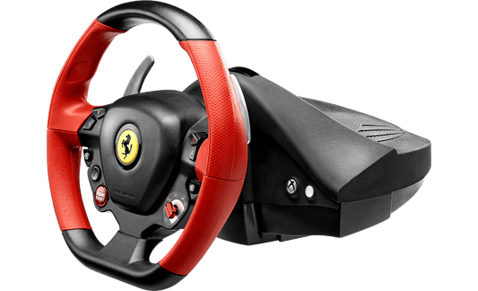 Thrustmaster Ferrari 458 Spider - Volant de course et pédales - Avec vibrations - Pour Xbox One, Xbox Series S & X