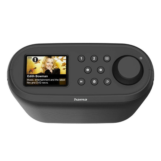 Hama Radio numérique "DIR400" – DAB+/Radio Internet/Bluetooth® RX/App – Noir