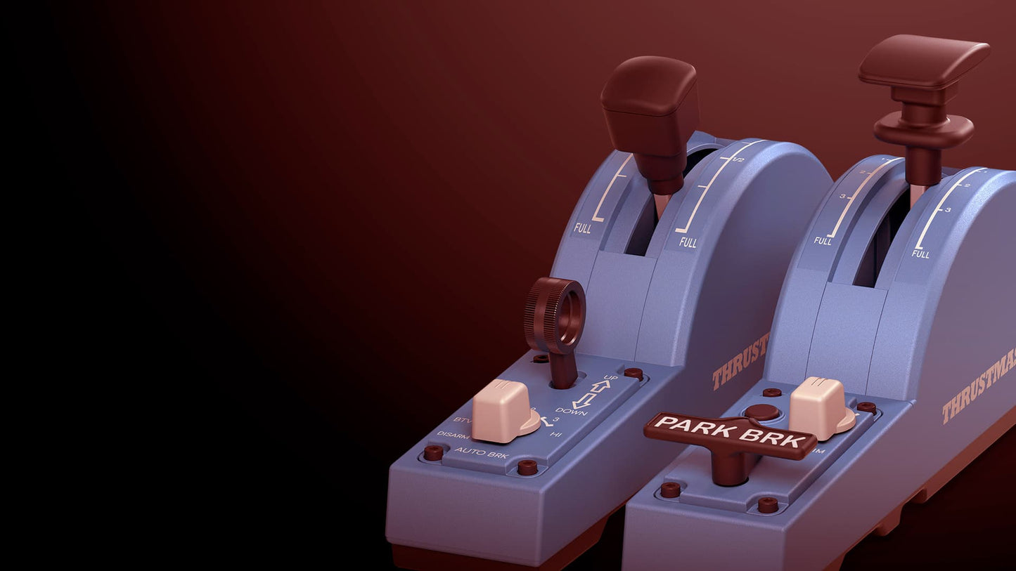 Thrustmaster TCA Quadrant Airbus Edition - Système de contrôle de vol - Module complémentaire pour TCA Quadrant - pour PC