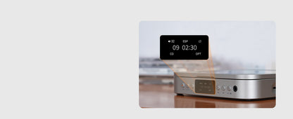 Fosi Audio Merak Silver – Lecteur CD HiFi avec DAC et Ampli Casque