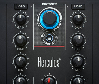 Hercules DJControl Inpulse 300 – Contrôleur DJ – Noir
