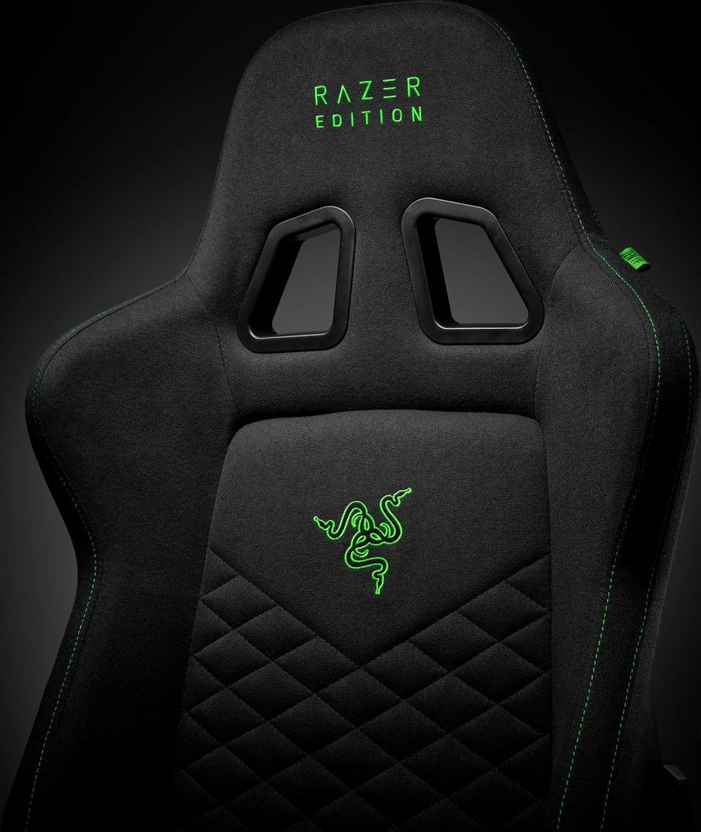 Razer TAROK NATRIX Cloth – Chaise gaming noire