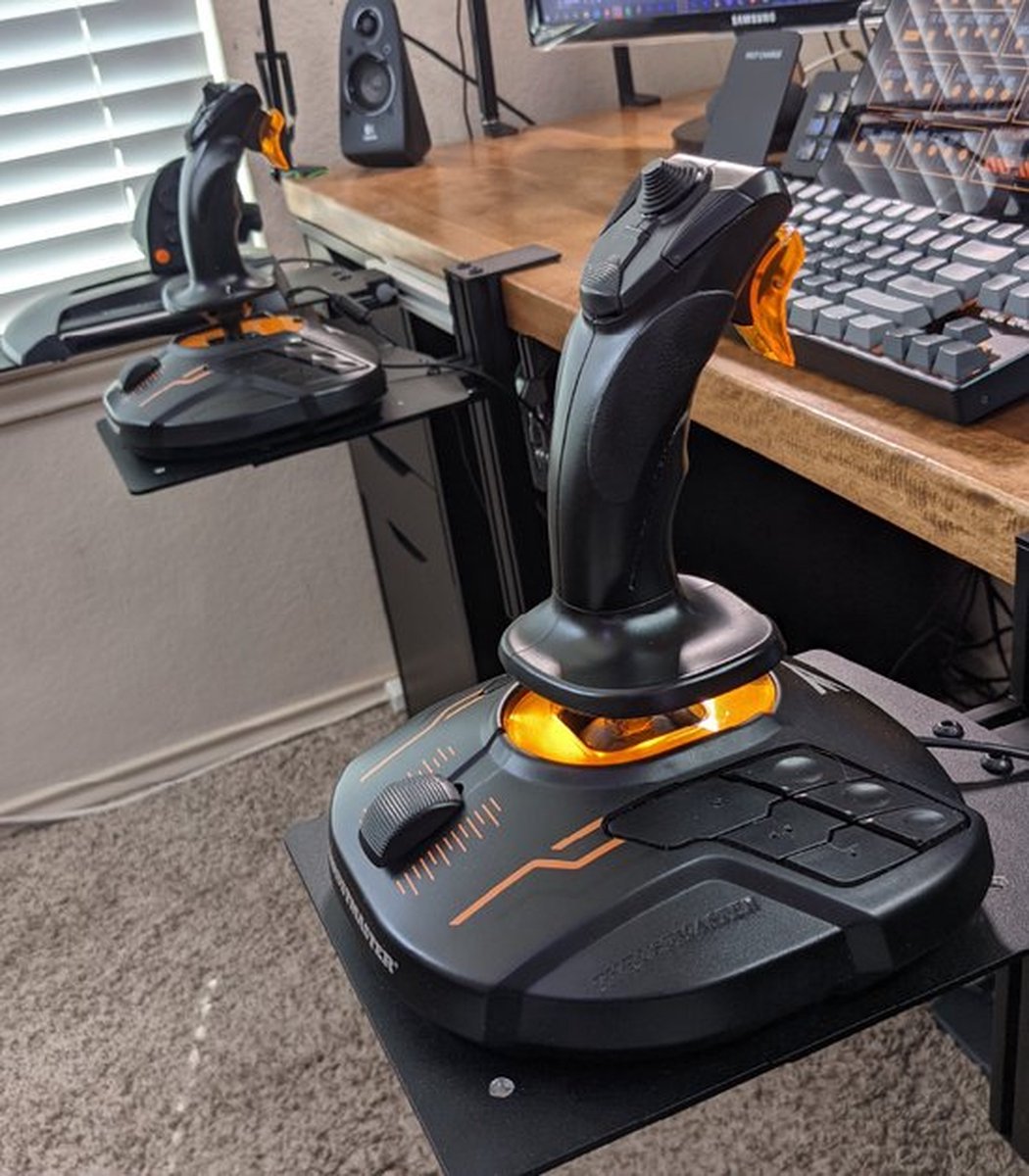 Thrustmaster T.16000M FCS Space Sim Duo - Système de contrôle de vol - Deux joysticks ambidextres - pour PC