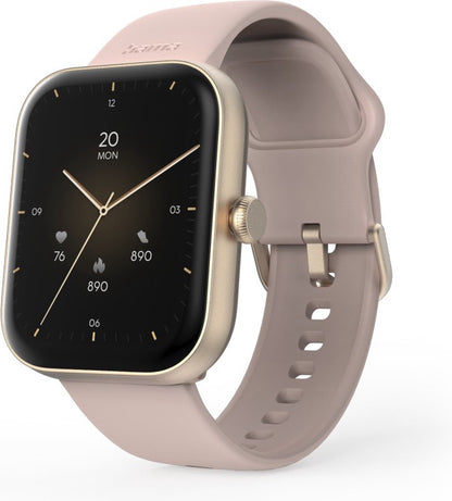 Hama Smartwatch 5000 – Montre Connectée Rosé avec Téléphone, Étanche, Analyse du Sommeil – 47 mm