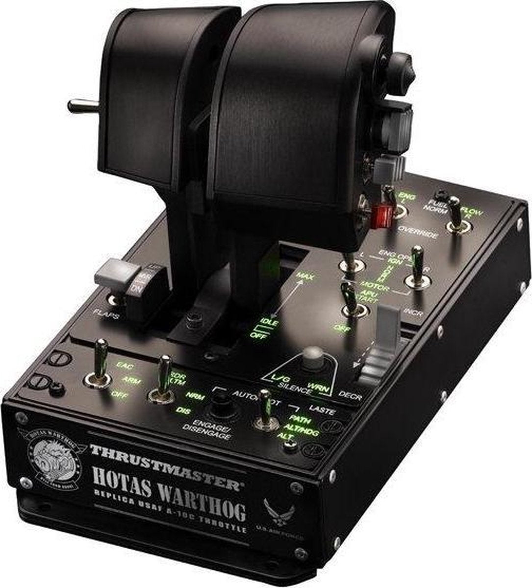 Thrustmaster HOTAS Warthog Dual Throttles - Système de contrôle de vol - Double manette des gaz en métal - pour PC