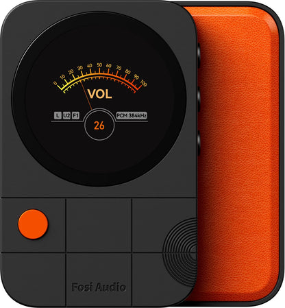 Fosi Audio MD3 – DAC portable magnétique & ampli casque 4,4 mm avec écran LCD – Noir