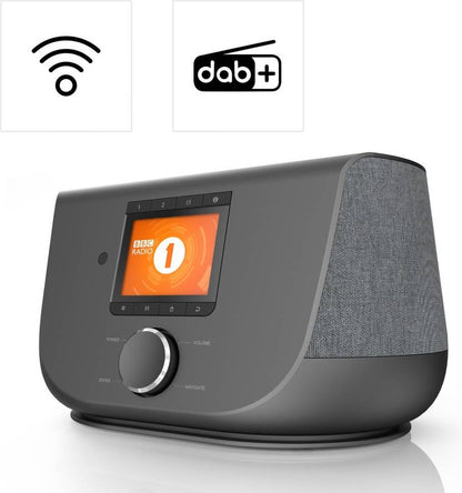 Hama Radio Numérique "DIR3300SBT" FM/DAB/DAB+/Radio Internet/App/Bluetooth® – Noir
