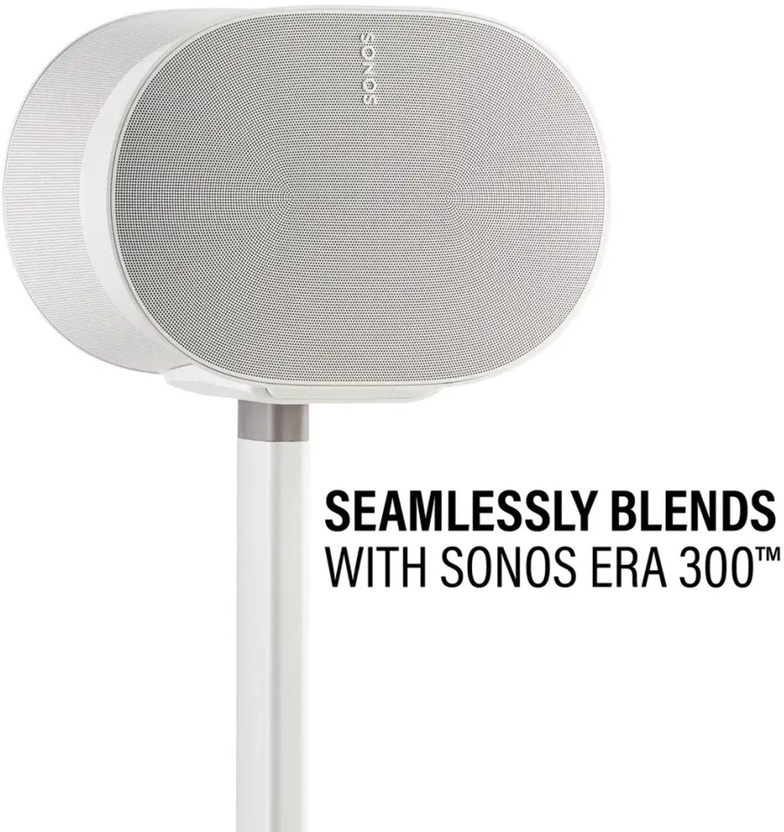 Sanus Pied d’Enceinte WSSE31-W2 pour Sonos Era 300 – Blanc