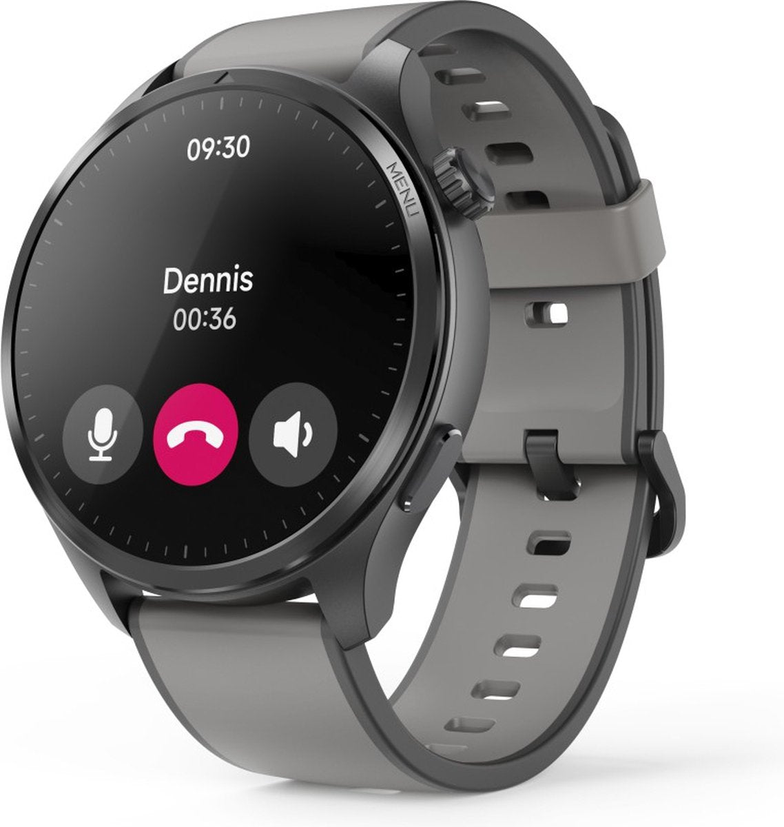 Hama Smartwatch 9000 – Montre connectée Anthracite avec Appels, Bluetooth, Double GPS, AMOLED 36 mm, Étanche
