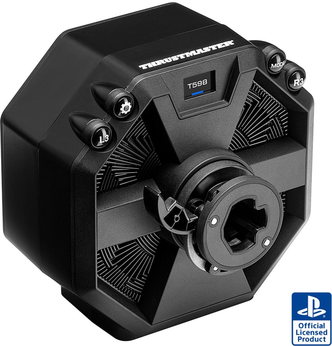 Thrustmaster T598 Servo Base + EVO Racing 31U Leather + Raceline Pedals III LC – Kit simracing Direct Drive – PC / PS4 / PS5