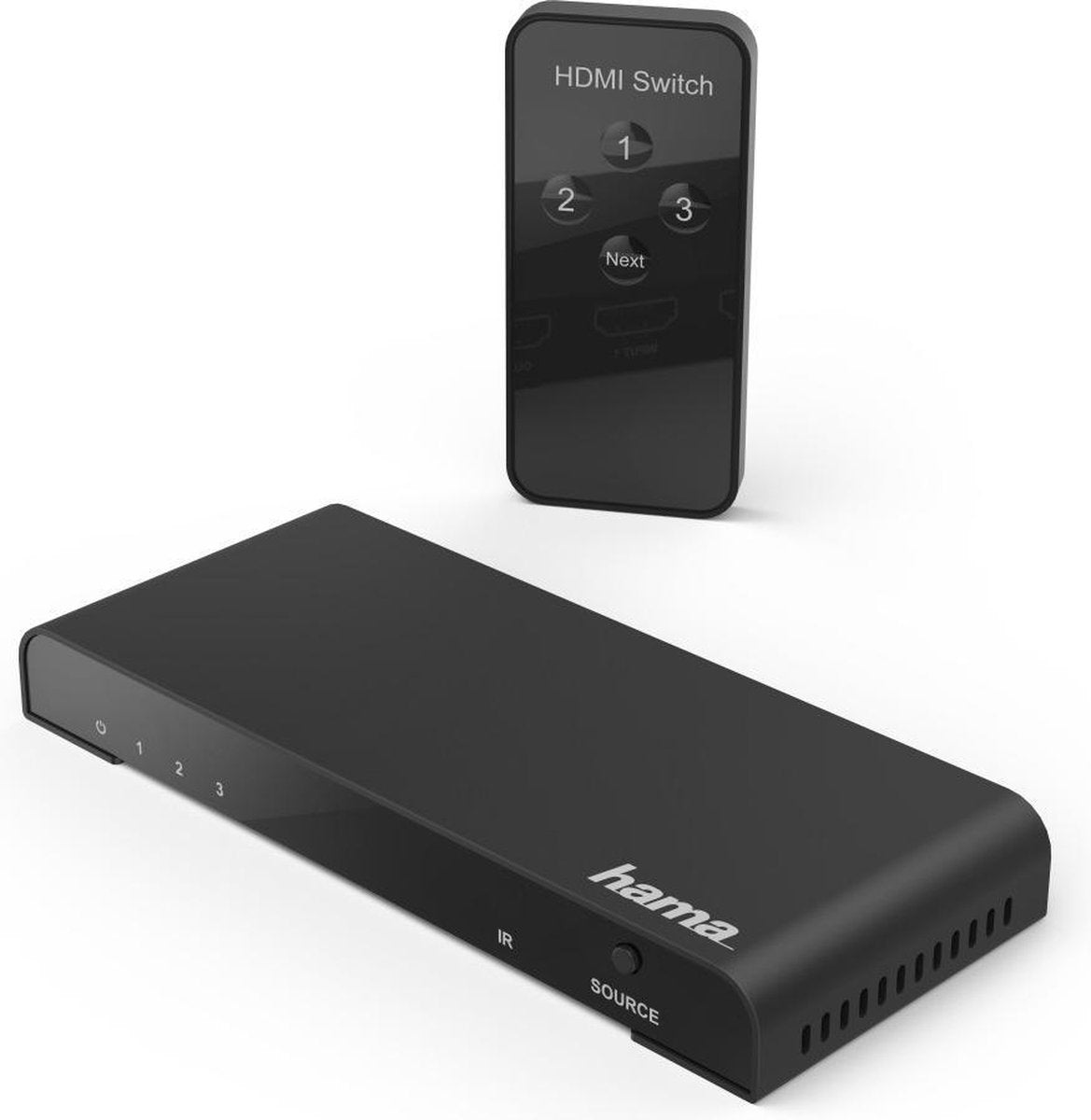 Hama Répartiteur HDMI™ 4K – 3 Entrées, 1 Sortie