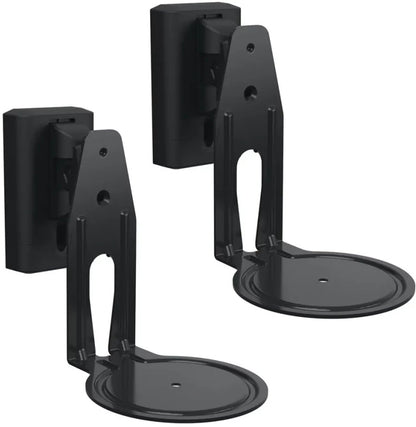Sanus Supports Muraux WSWME12-B2 pour Enceintes Sonos Era 100 – Lot de 2 – Noir