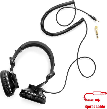Hercules DJ Control Inpulse 500 + Casque DJ Hercules HDP DJ60 – Contrôleur + Casque DJ – Noir