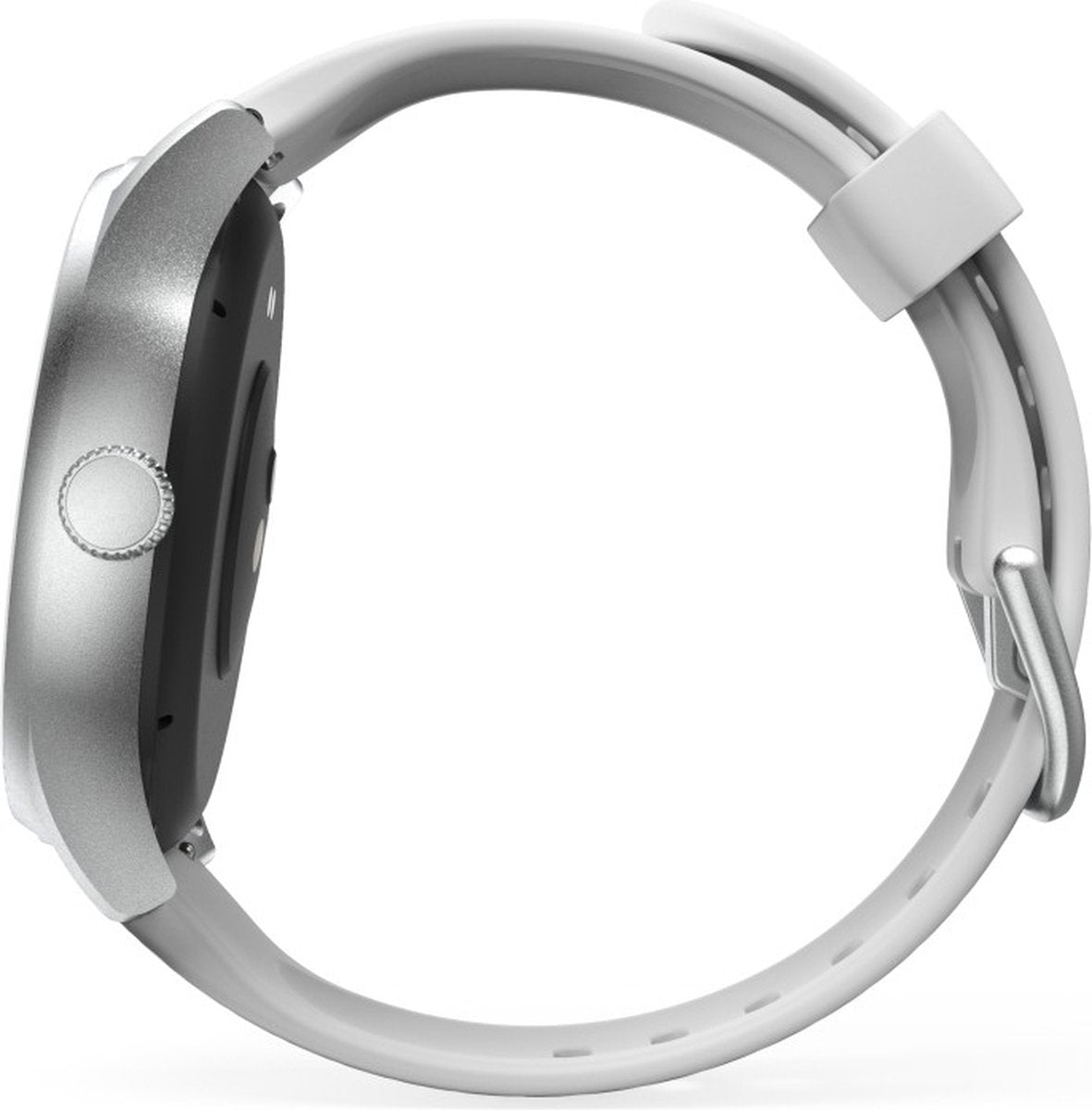 Hama Smartwatch 5010 – Montre Connectée Argent/Gris 46 mm Étanche avec Suivi du Sommeil