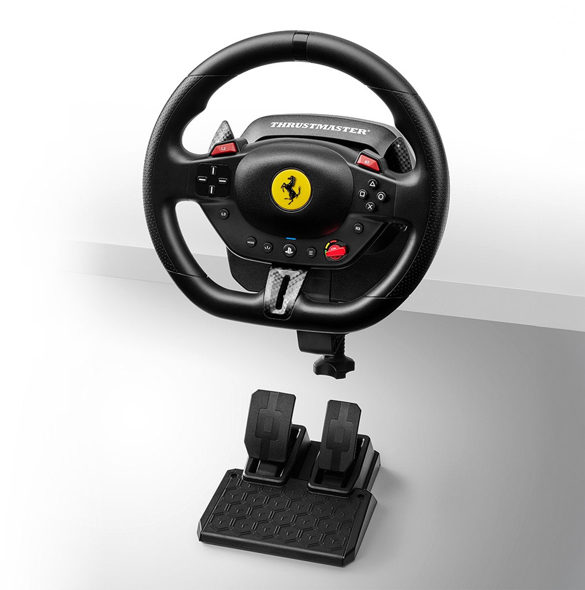 Thrustmaster T98-P Ferrari 296 GTB - Volant de course avec pédales - PS5, PS4, PC