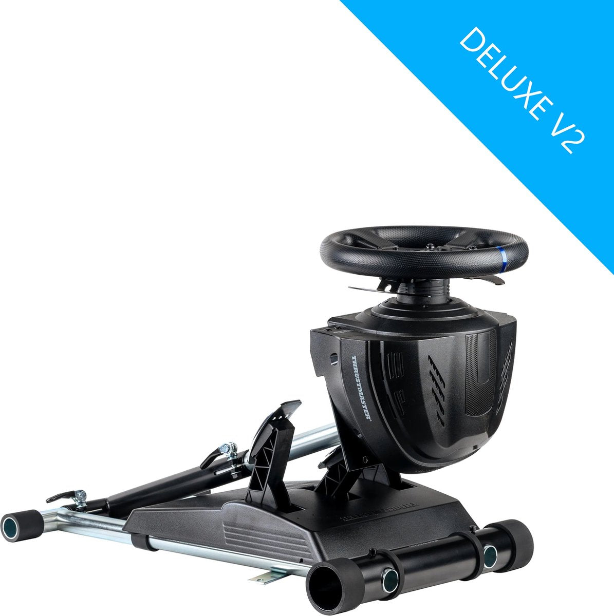 Thrustmaster T300 RS GT + Support Wheel Stand Pro – Volant Force Feedback – Noir – PC, PS4, PS5