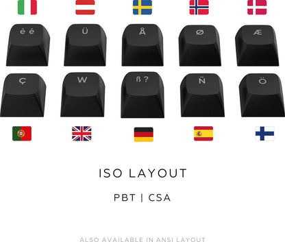 Dark Project - ALU Terra Nova - Clavier Gaming Mécanique Sans Fil ISO (DE) - Noir