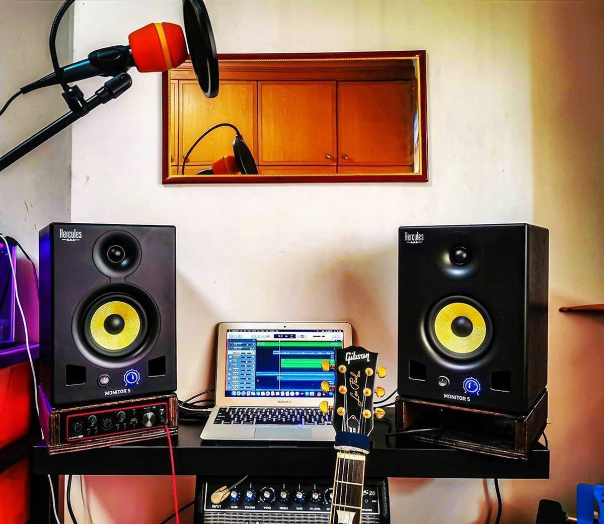 Hercules MONITOR 5 EU (PAIR OF SPEAKERS)