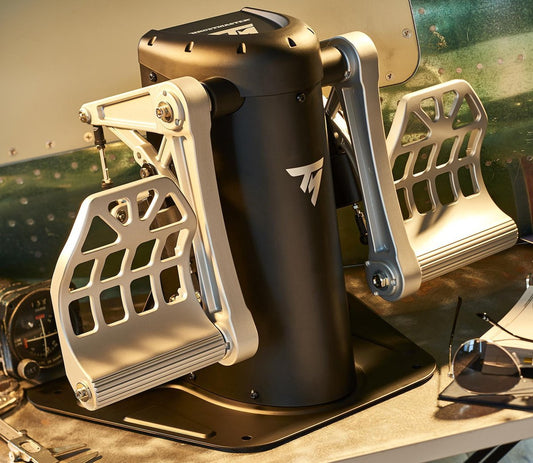 Thrustmaster TPR Pendular Rudder - Système de contrôle de vol - Palonnier 100 % métal - pour PC
