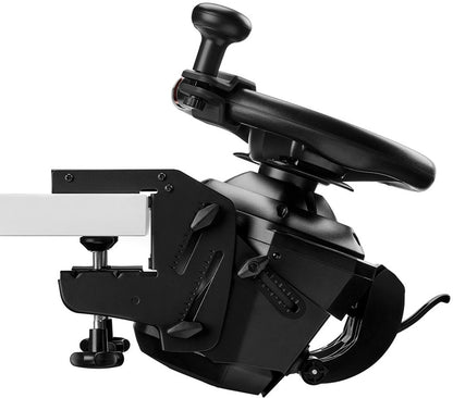 Thrustmaster T128 SimTask Pack – Volant de course + FarmStick – Ensemble complet avec support pour simulateurs agricoles – PC