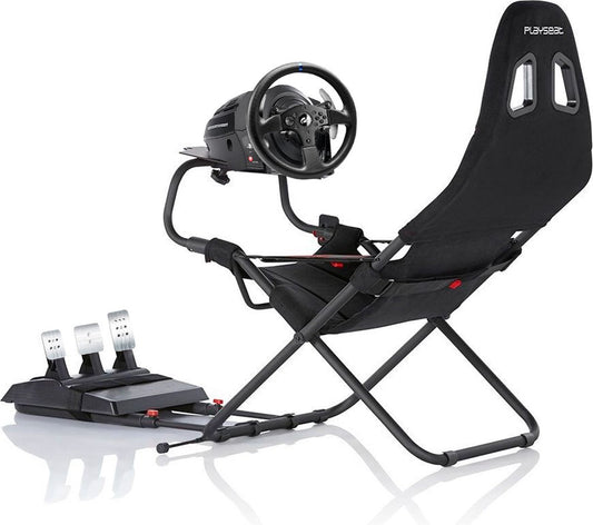 Thrustmaster T300 RS GT + Playseat Challenge ActiFit – Volant à retour de force + Siège de simulation – PC/PS4/PS5