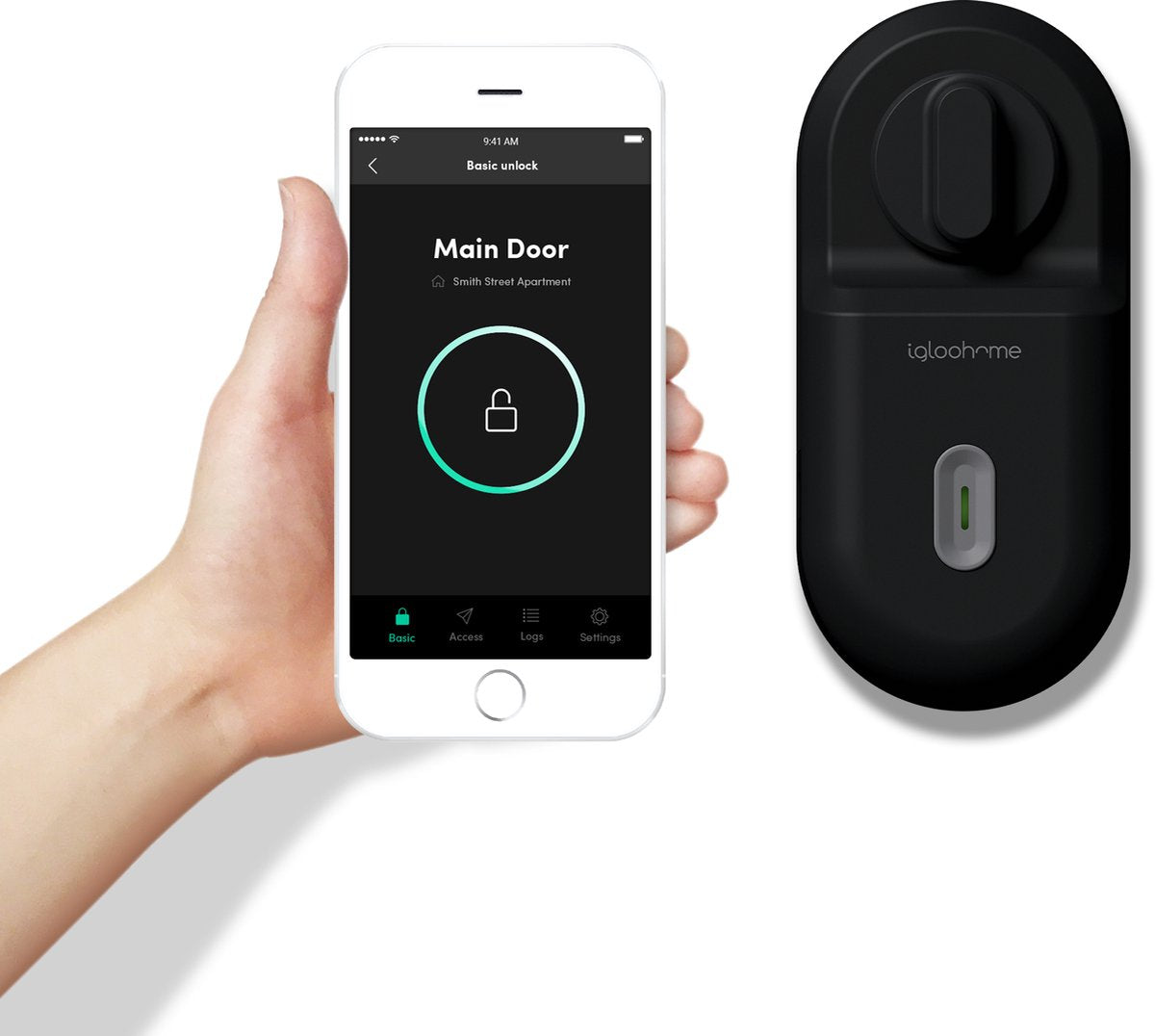 Igloohome Retrofit – Serrure Connectée à Montage Intérieur – Installation Facile