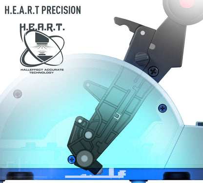 Thrustmaster TCA Quadrant Airbus Edition - Réplique manette des gaz Airbus - pour PC - 2 axes, 16 commandes - technologie magnétique H.E.A.R.T.