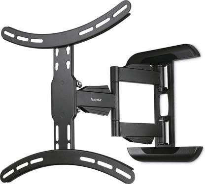 Hama Support Mural TV Orientable 3 Étoiles – 2 Bras – VESA 400x400 – Noir