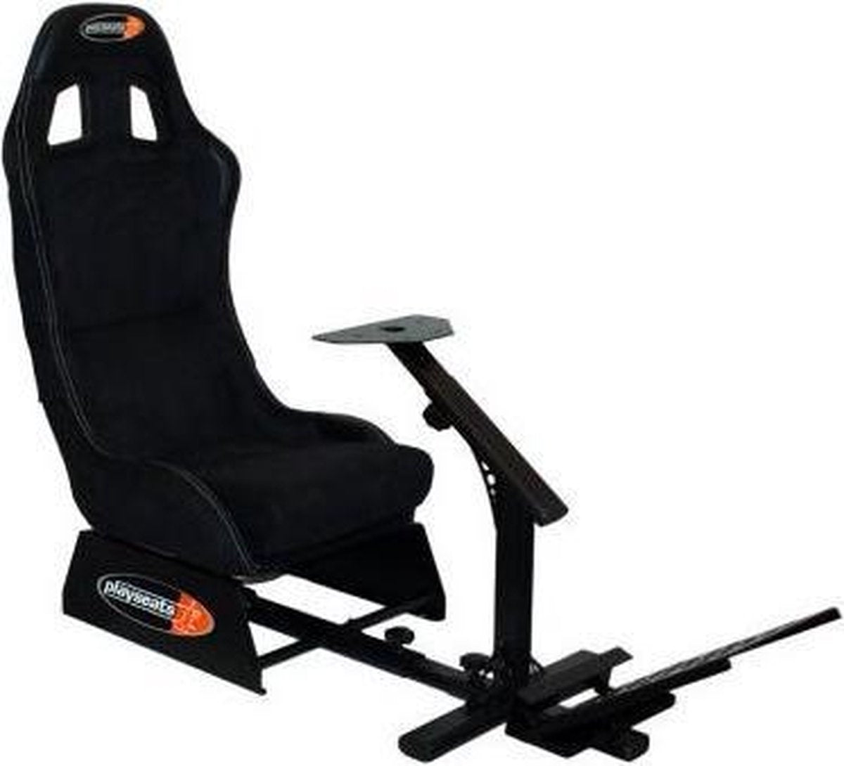 Playseat® Evolution - Siège de course ajustable - Cockpit pliable - Revêtement Alcantara - Noir
