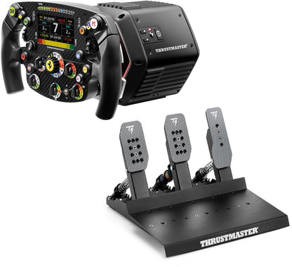 Thrustmaster T818 Black Edition + SF25 + Raceline Pedals III LC – Kit simracing Direct Drive – PC