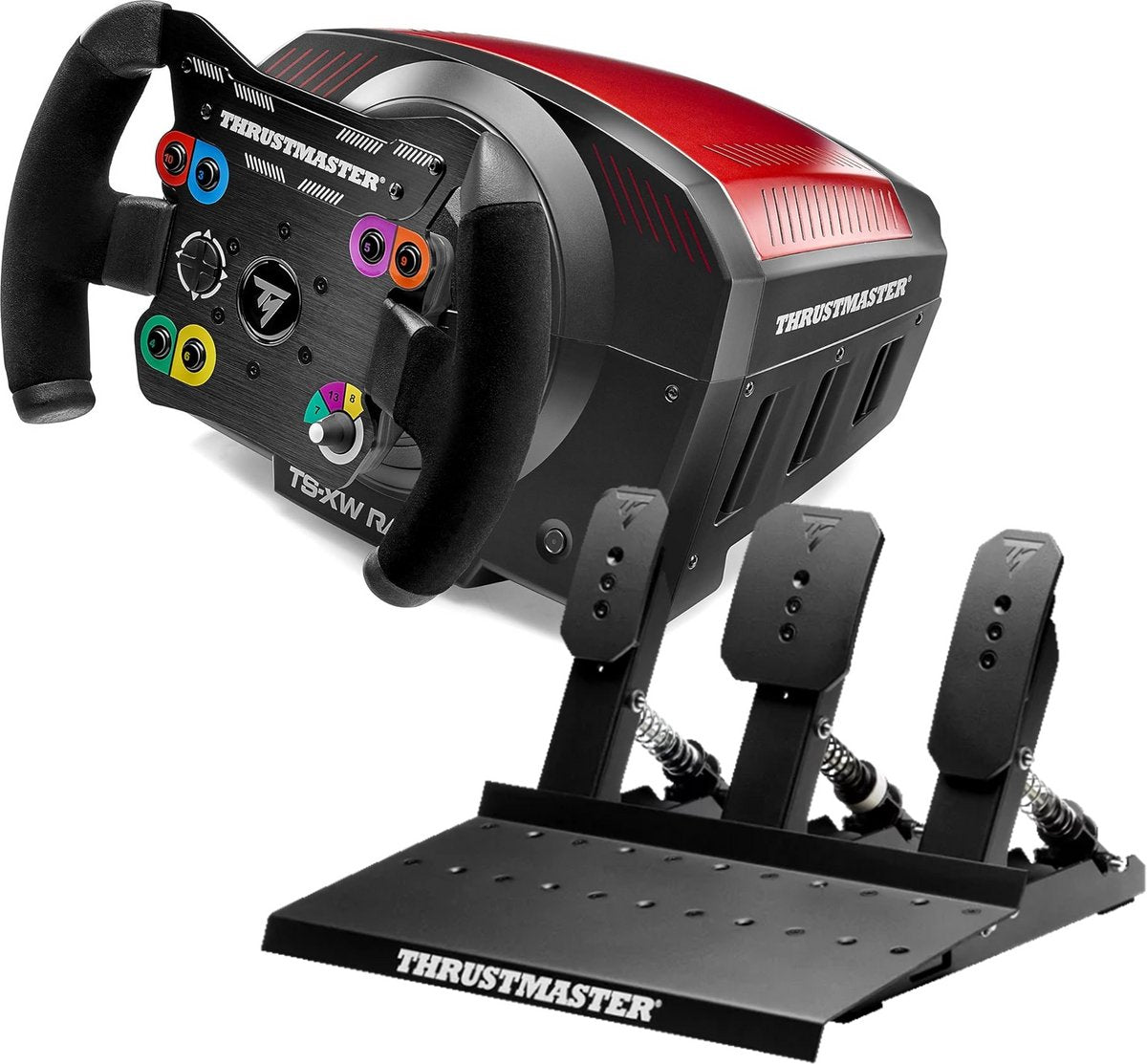 Thrustmaster XW Servo Base + Open Wheel Add-On + Raceline Pedals III – Ensemble de Simulation de Course (Xbox Series X|S - PC)