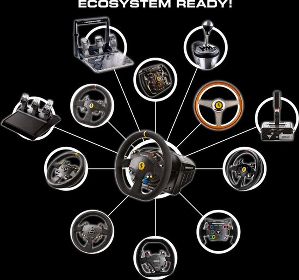 Thrustmaster TX Racing Wheel Servo Base - Base de volant - Add-On - pour Xbox One & PC