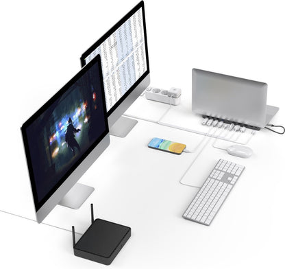 Hama Connect2Office Pro - Station d’accueil USB-C polyvalent