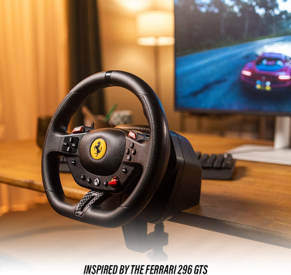 Thrustmaster T98 Ferrari 296 GTS - Volant de course avec pédales - Xbox Series & PC