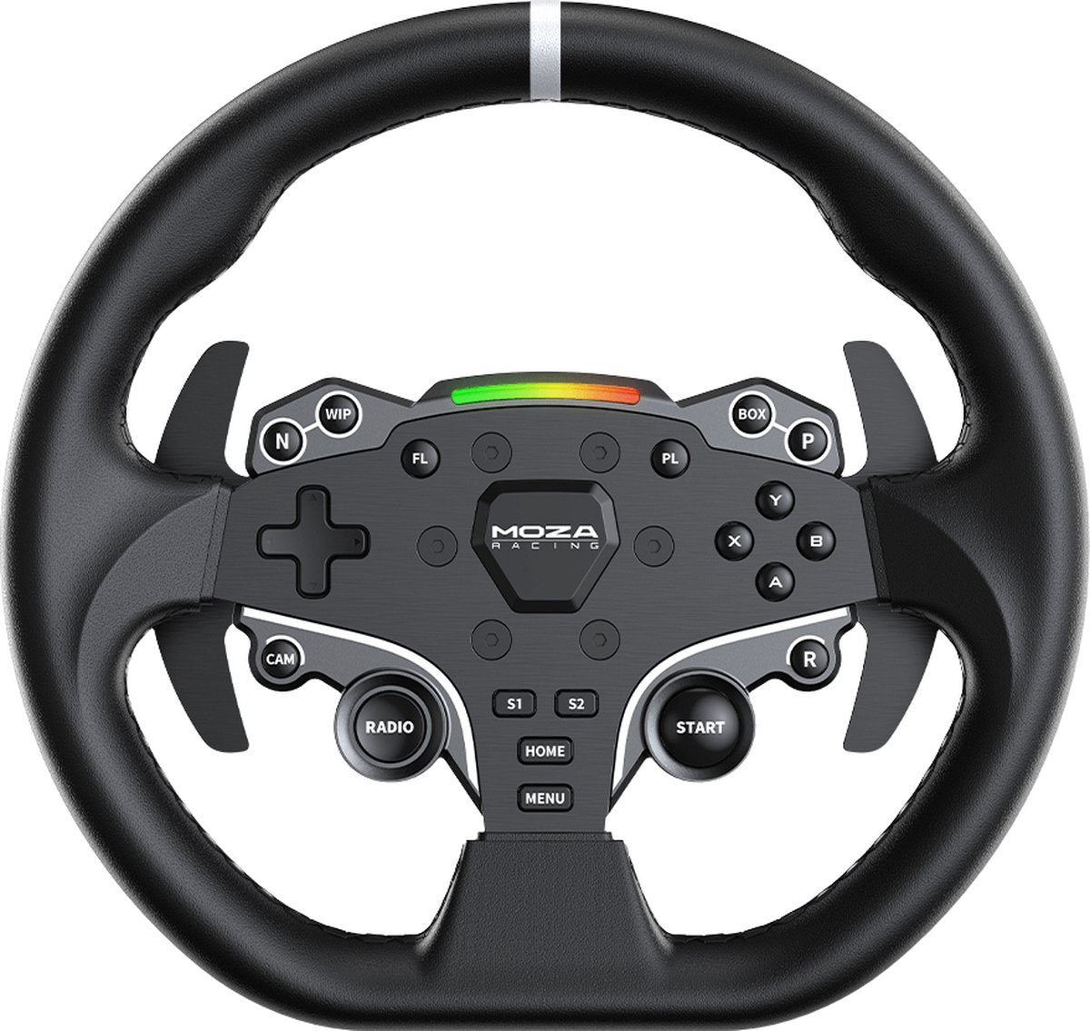 Moza Racing R5 Set + Playseat Trophy Rouge + Adaptateur – Simulateur de course – PC