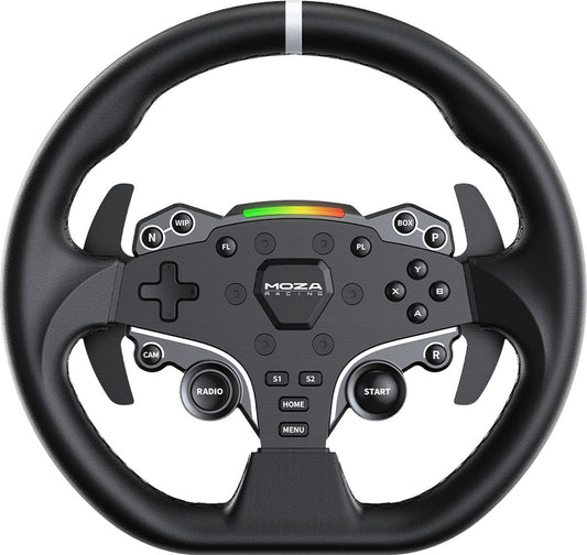 Moza Racing R5 Set + Playseat Trophy Rouge + Adaptateur – Simulateur de course – PC
