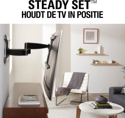 Sanus Support Mural TV VLF728 – Orientation Totale – Noir