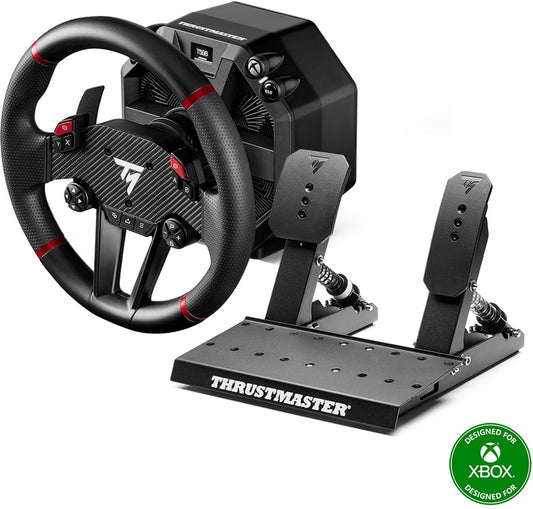 Thrustmaster T598X - Volant de course Direct Axial Drive Force Feedback avec base et pédales - Xbox Series X|S, Xbox One, PC